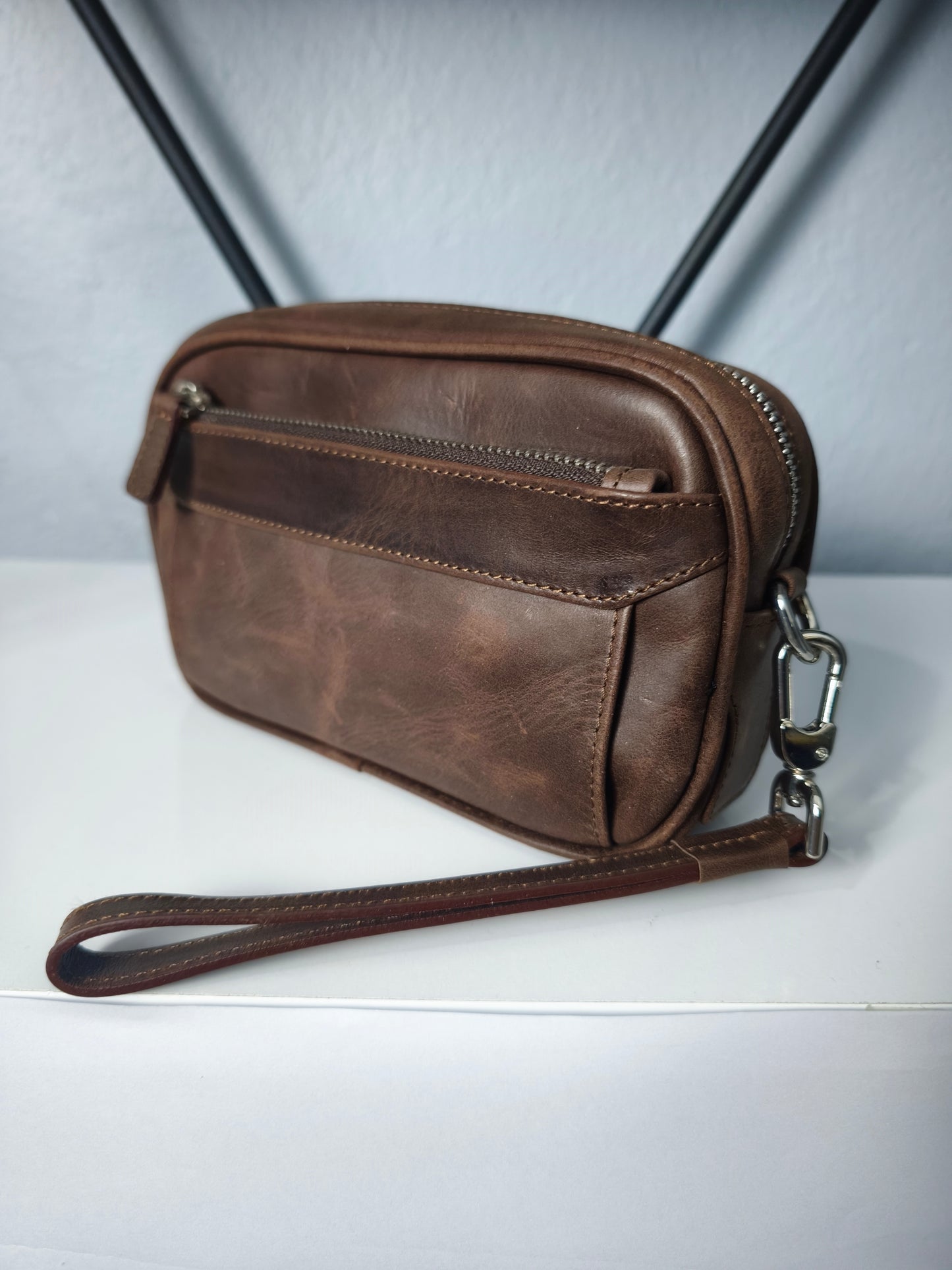 Hakiki Deri Şifreli Erkek Para Çantası | M&E&Y Deri