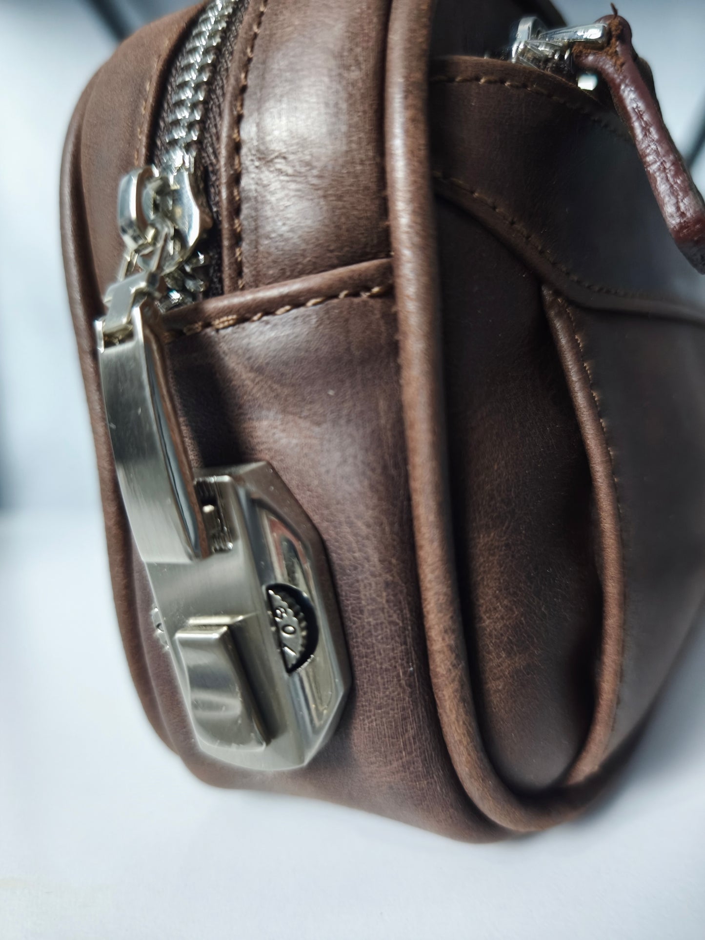 Hakiki Deri Şifreli Erkek Para Çantası | M&E&Y Deri