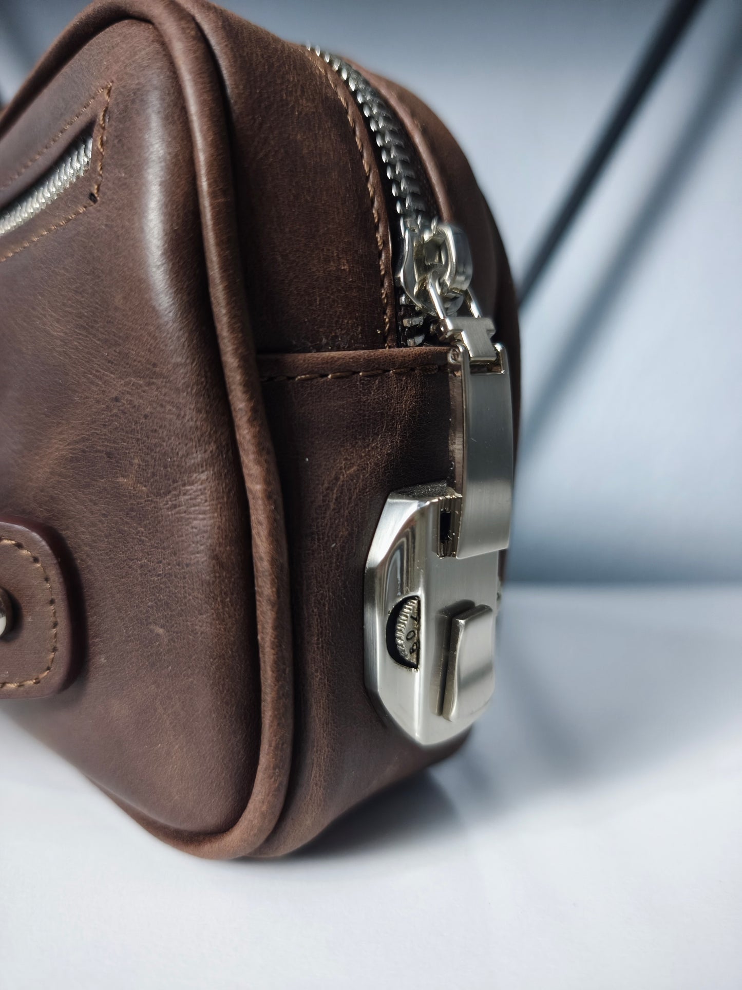 Hakiki Deri Şifreli Erkek Para Çantası | M&E&Y Deri