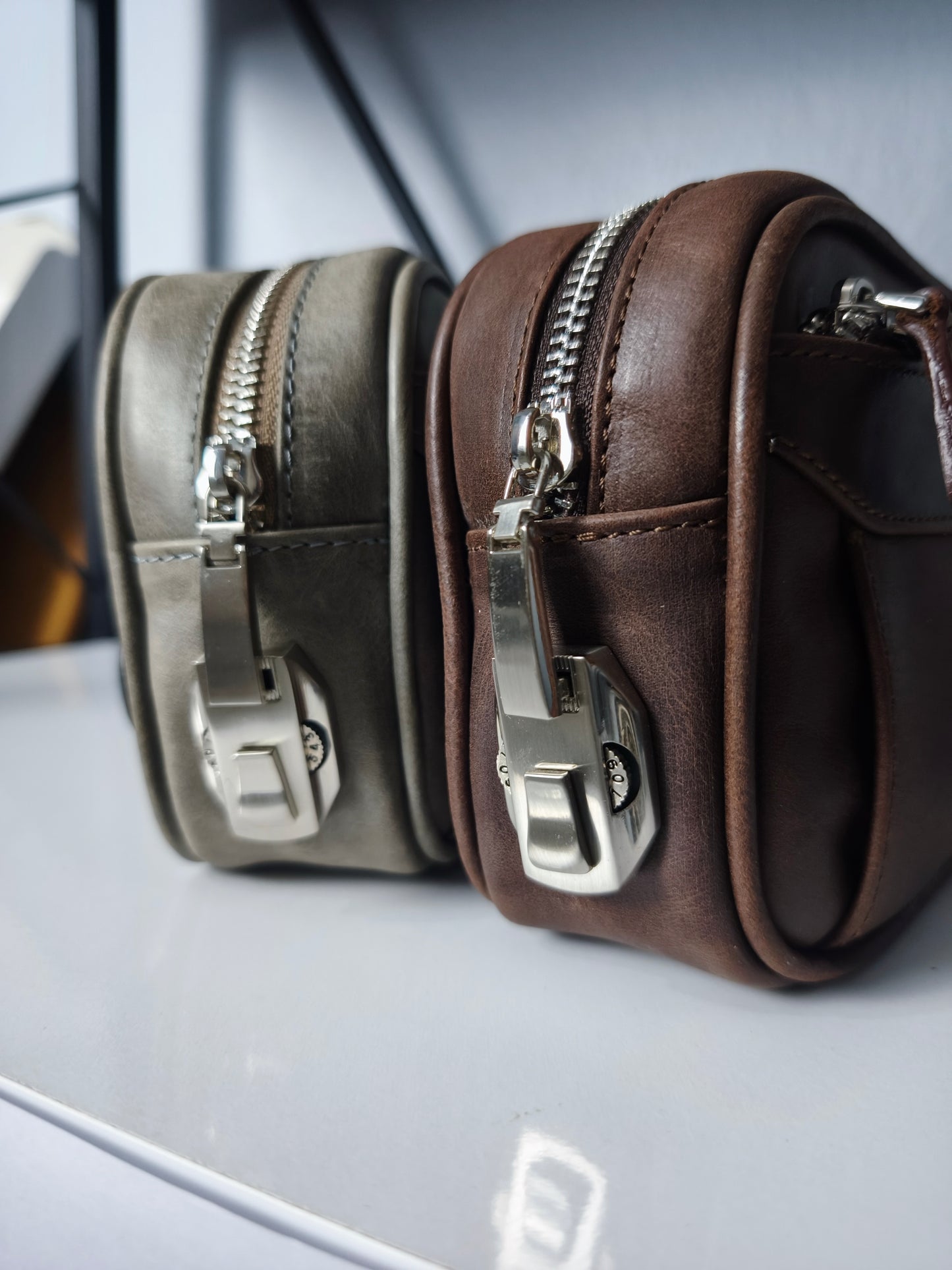 Hakiki Deri Şifreli Erkek Para Çantası | M&E&Y Deri