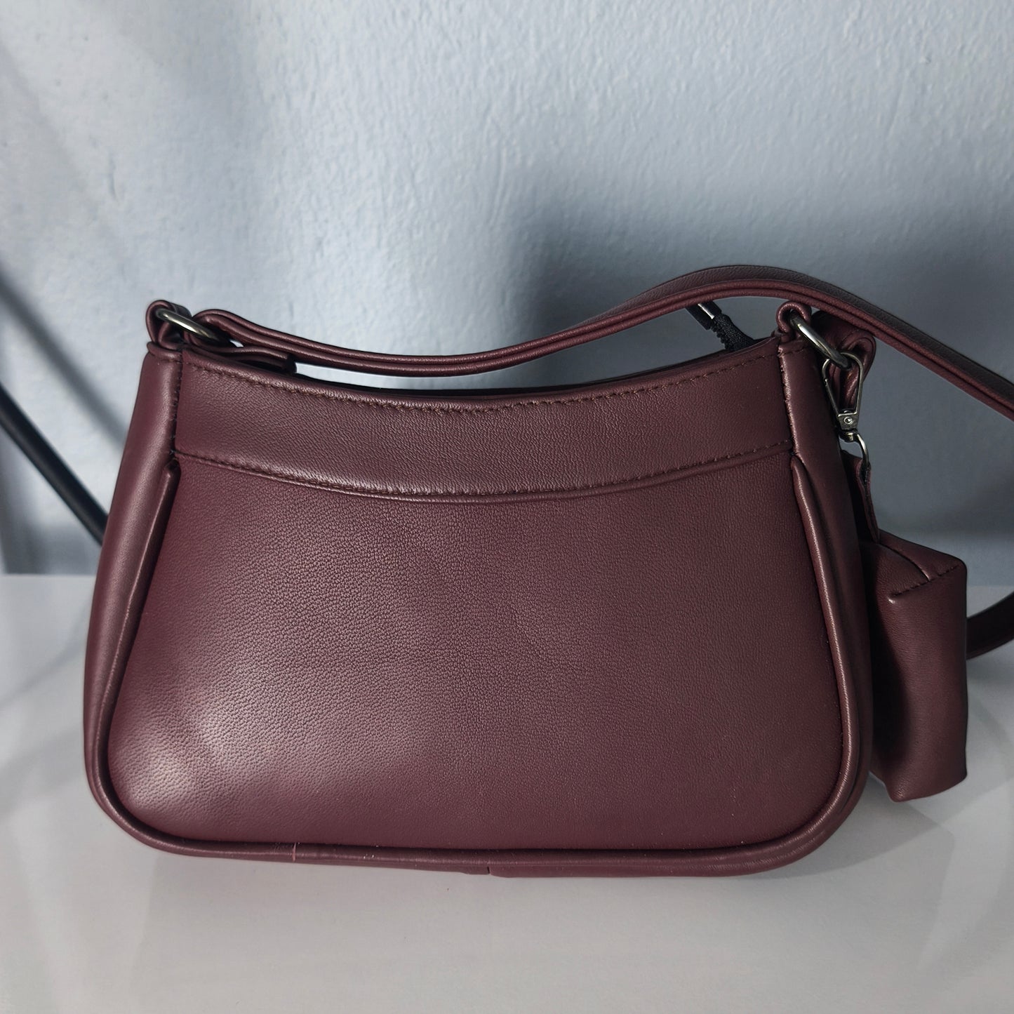 Lina Kadın Çantası – Mürdüm | M&E&Y Deri