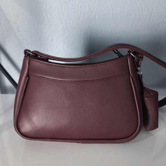 Lina Kadın Çantası – Mürdüm | M&E&Y Deri