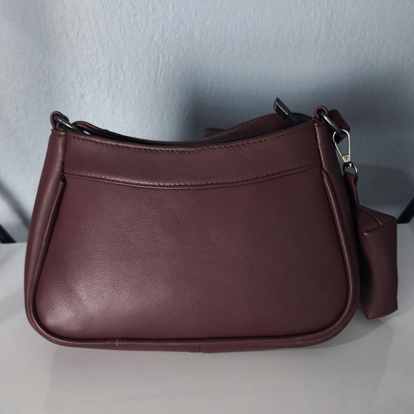 Lina Kadın Çantası – Mürdüm | M&E&Y Deri