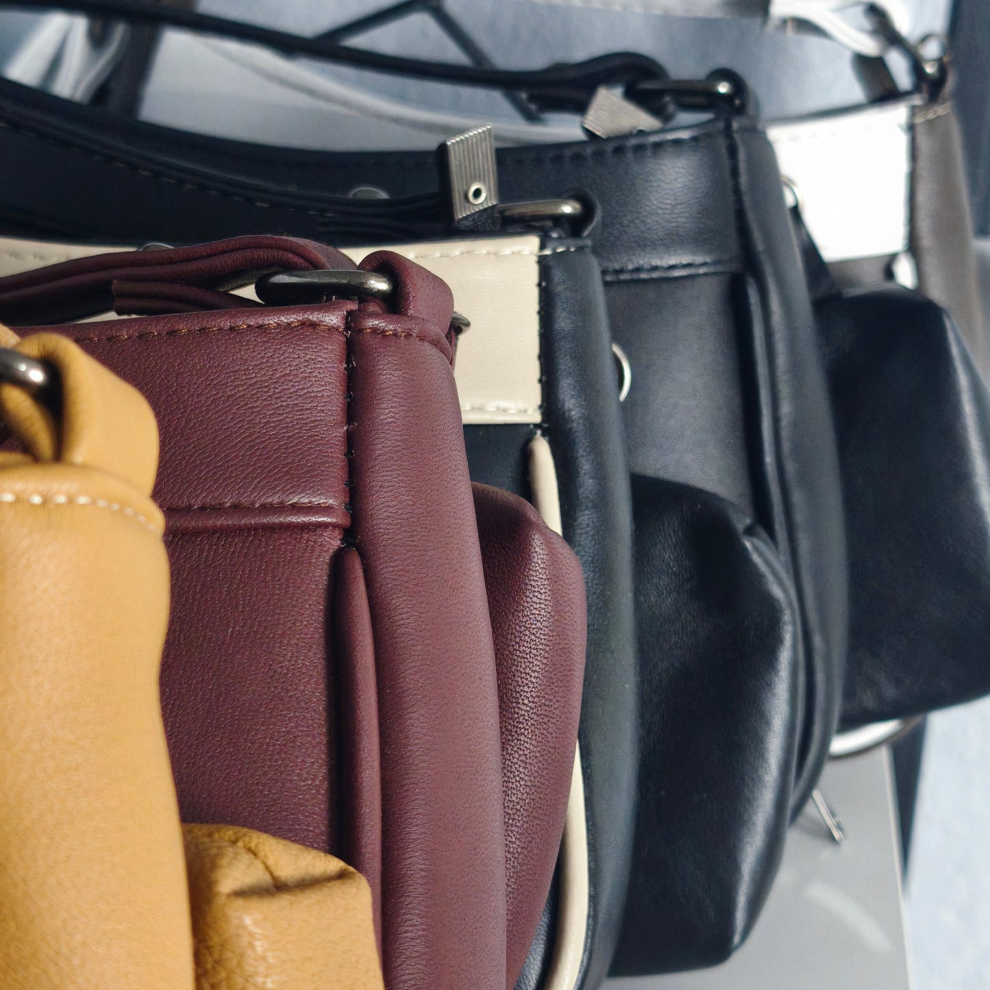 Lina Kadın Çantası – Mürdüm | M&E&Y Deri