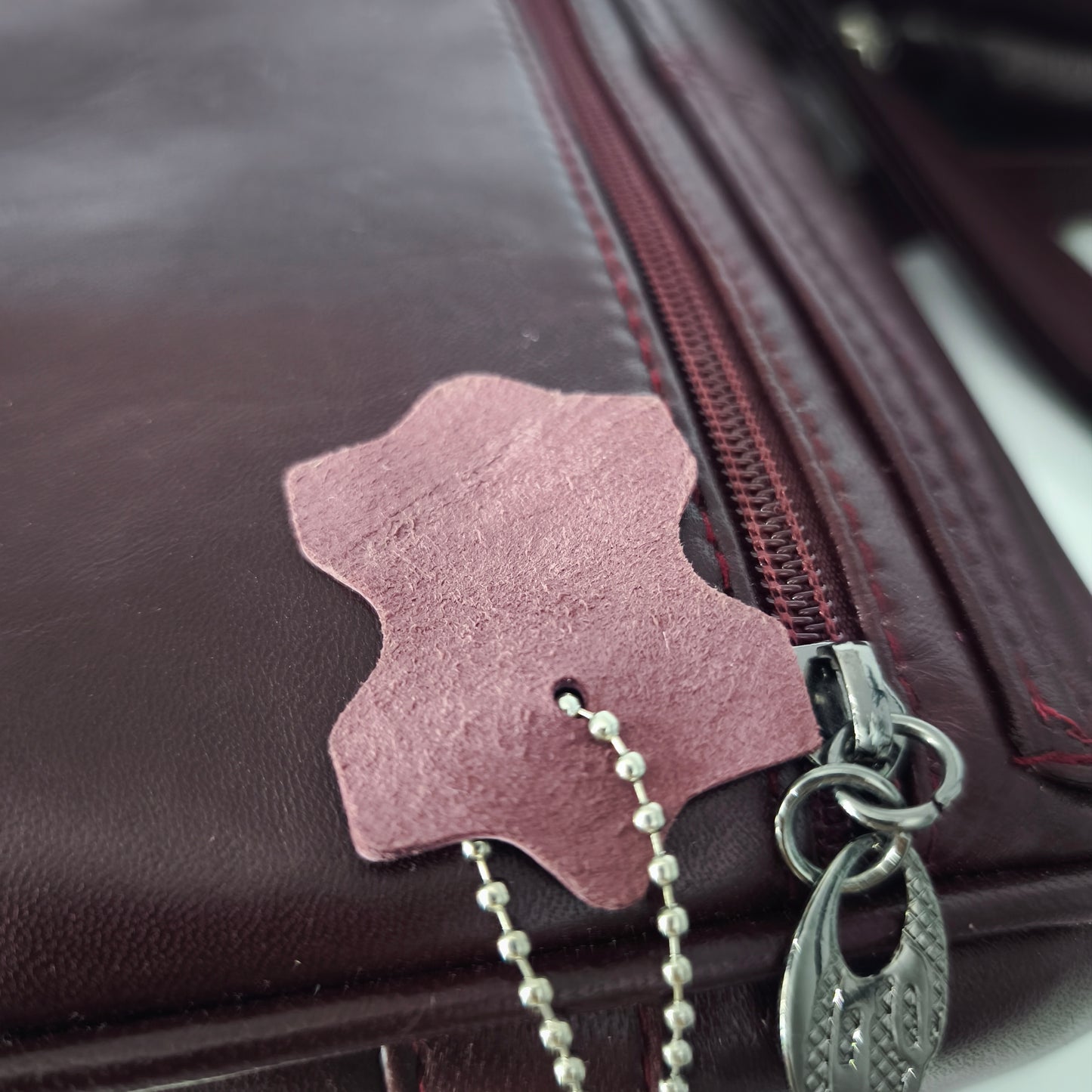 “Elora” Kadın Hakiki Deri Omuz Çantası – Bordo| M&E&Y Deri