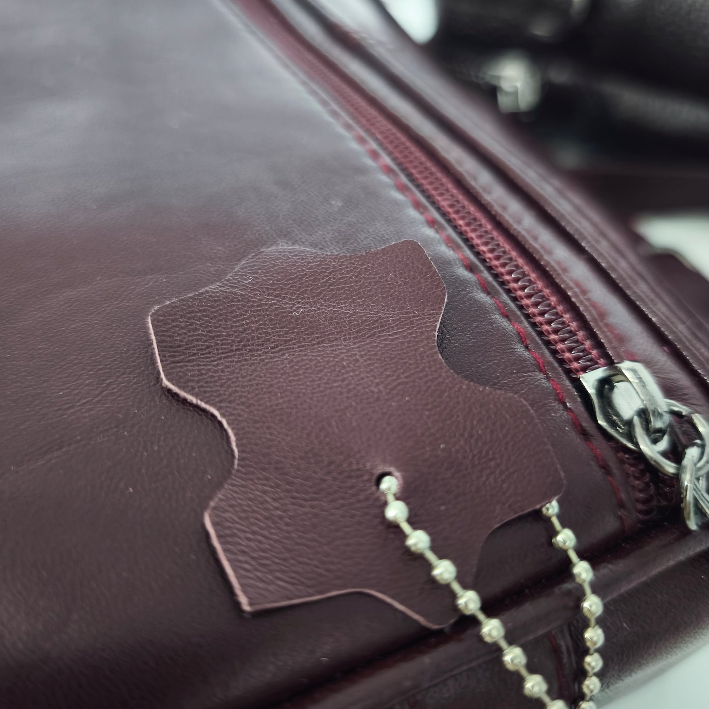 “Elora” Kadın Hakiki Deri Omuz Çantası – Bordo| M&E&Y Deri